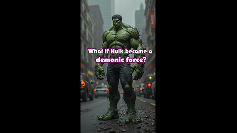 Hulk as a Demon Overlord