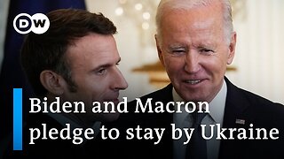 Macron meets Biden amid trade tensions