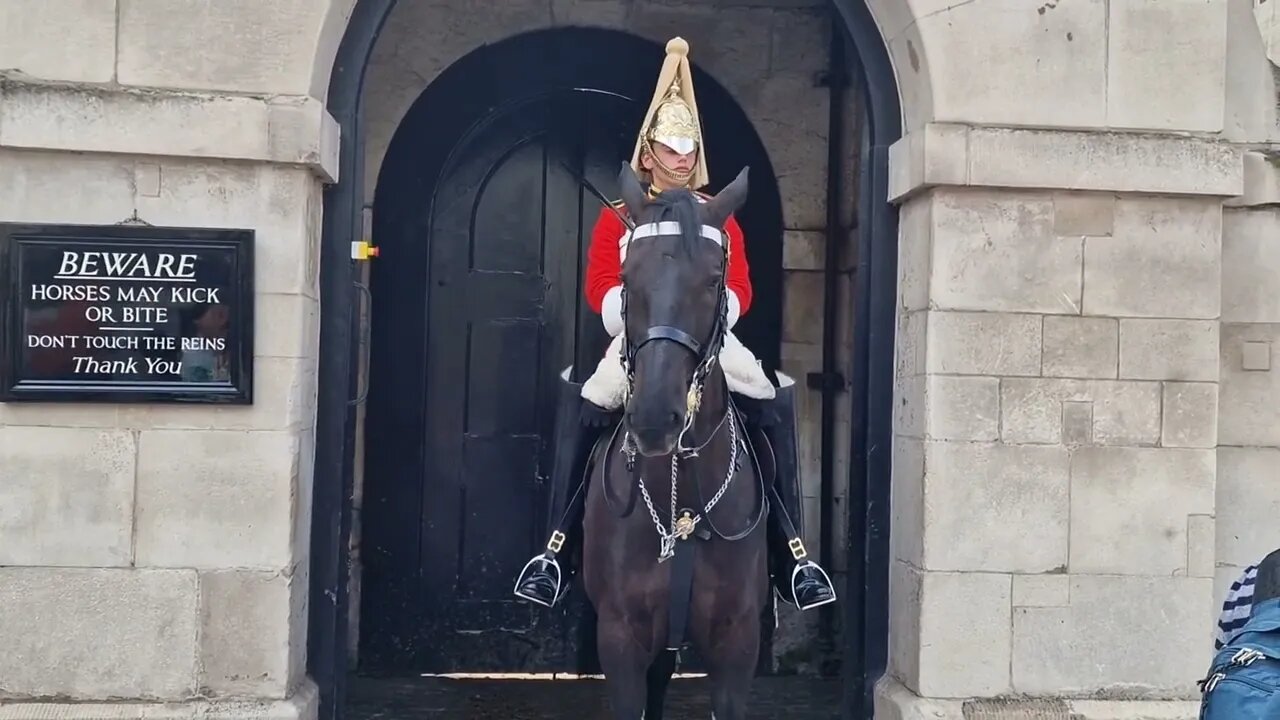 The sign still has no effect #horseguardsparade