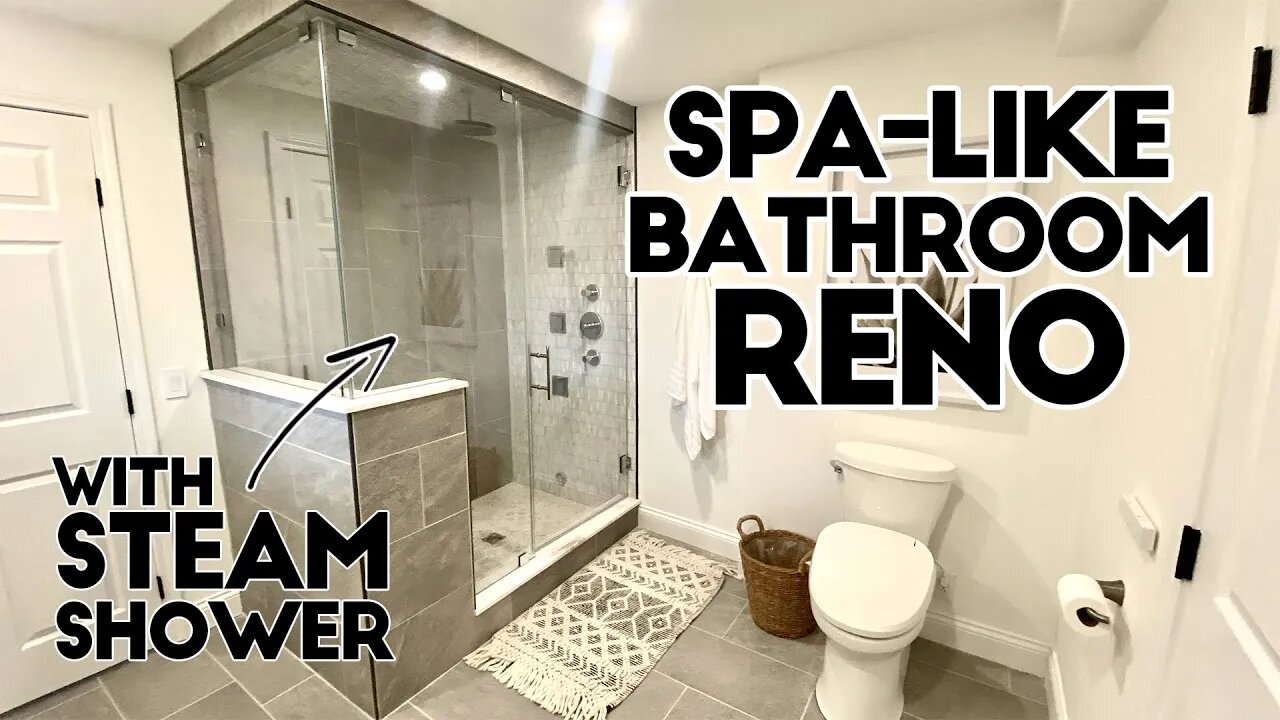 EPIC Bathroom Remodel with STEAM SHOWER 🚿