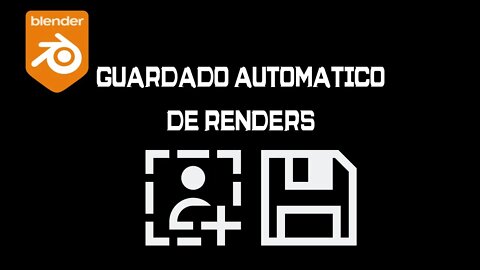 Blender magico, que se guarden los renders en automatico