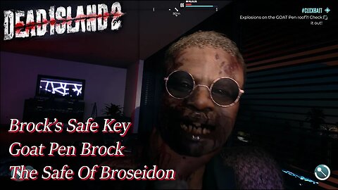 Dead Island 2 Brocks Safe Key - The Safe Of Broseidon