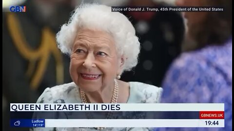 President Donald Trump offer his condolences following the passing of HRH Queen Elizabeth ll.