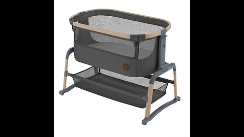 Maxi-Cosi Iora Bedside Bassinet, Essential Graphite