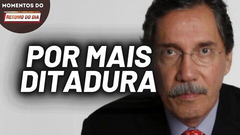 Merval Pereira instiga clima de censura e ditadura | Momentos