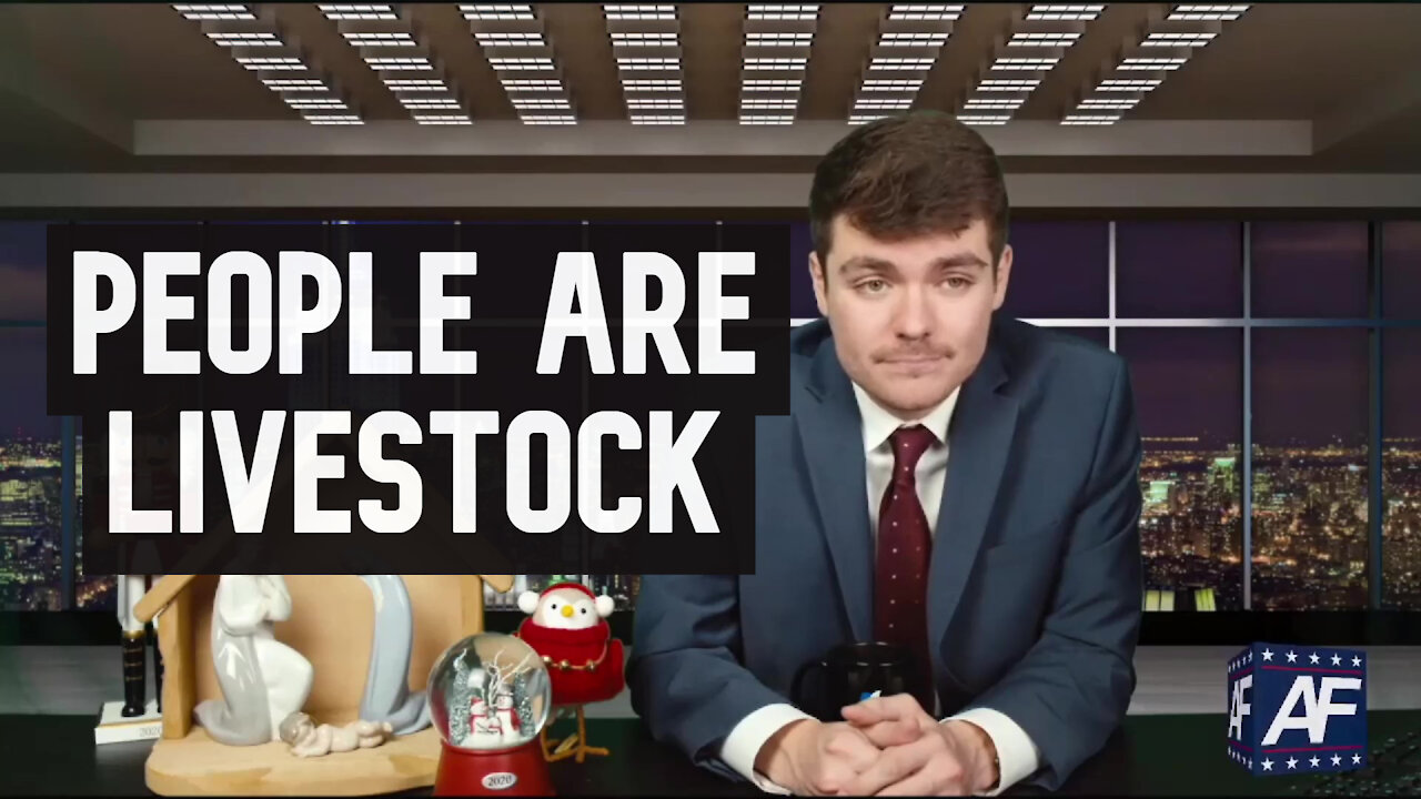 People are Livestock - Nick Fuentes of America First