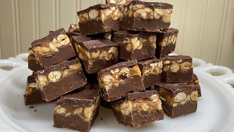 Candy-Bar Fudge | Microwave Fudge