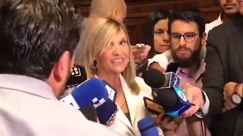 Argimón y Topolansky luego de reunirse para la transición de gobierno
