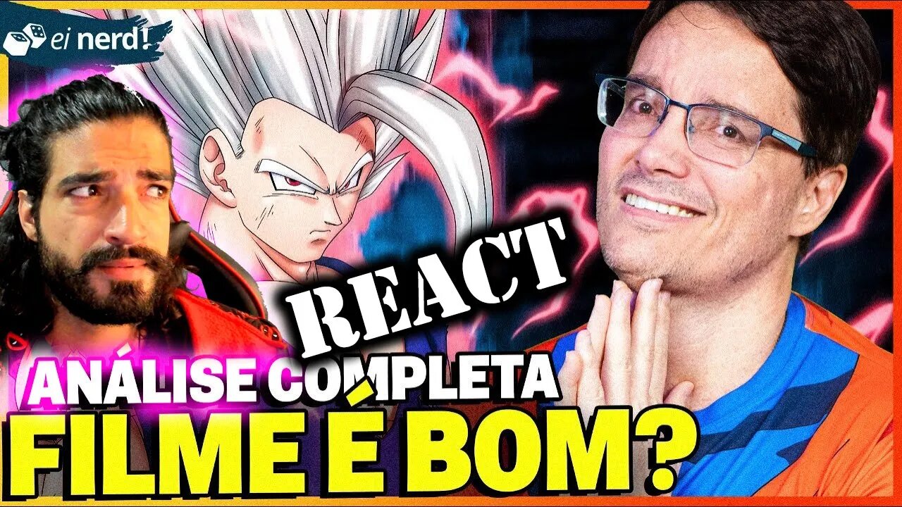 YERIK REACT - MELHOR FILME? ANÁLISE COMPLETA DRAGON BALL SUPER: SUPER HERO