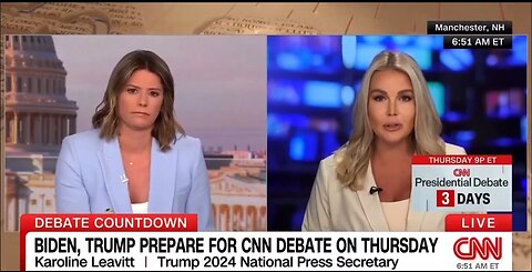 CNN Host Cuts Off Trump Press Sec After She Spits Facts About CNN Debate Moderators