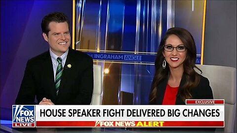 Matt Gaetz & Lauren Boebert Discuss the Speaker Deal with Laura Ingraham