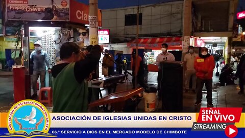66.° SERVICIO A DIOS EN EL MERCADO MODELO DE CHIMBOTE