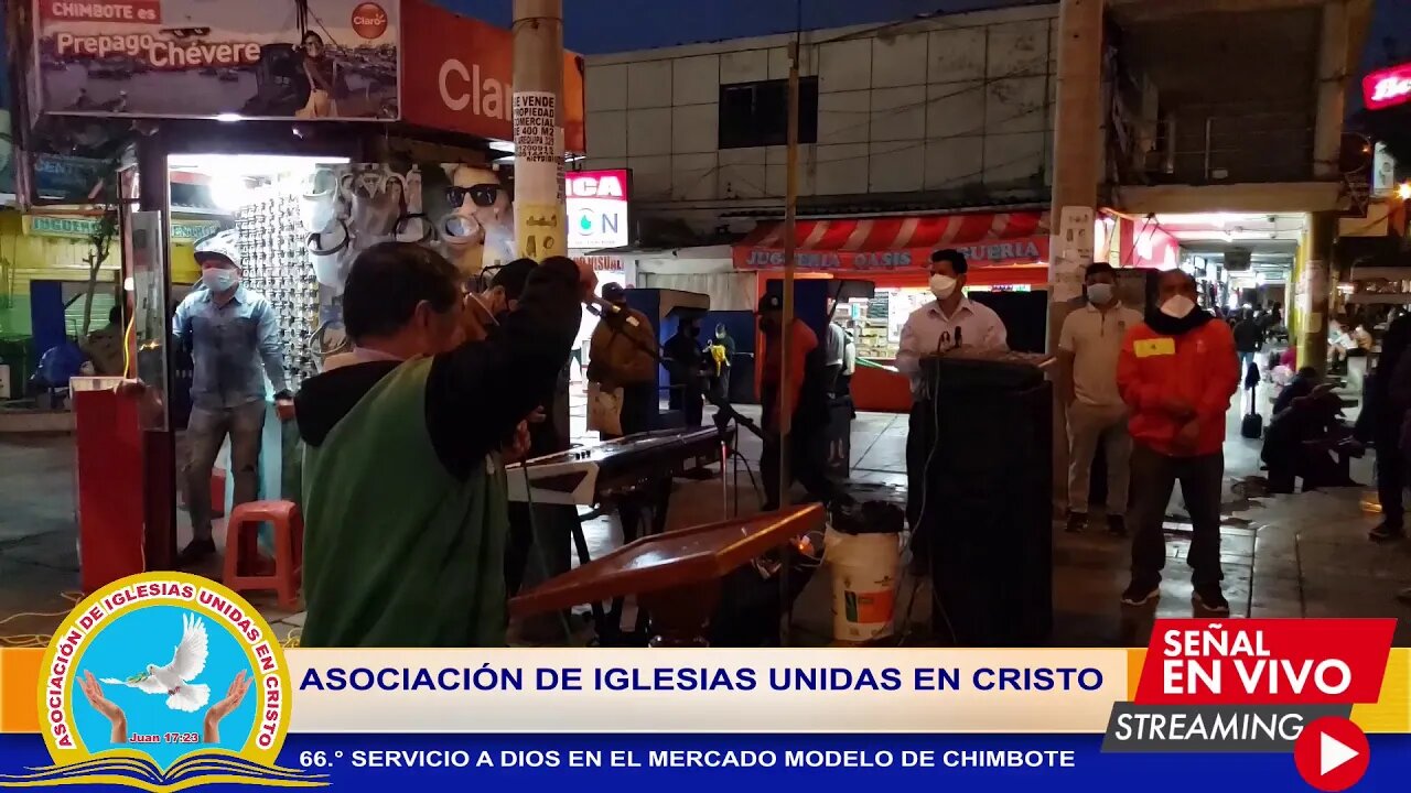 66.° SERVICIO A DIOS EN EL MERCADO MODELO DE CHIMBOTE