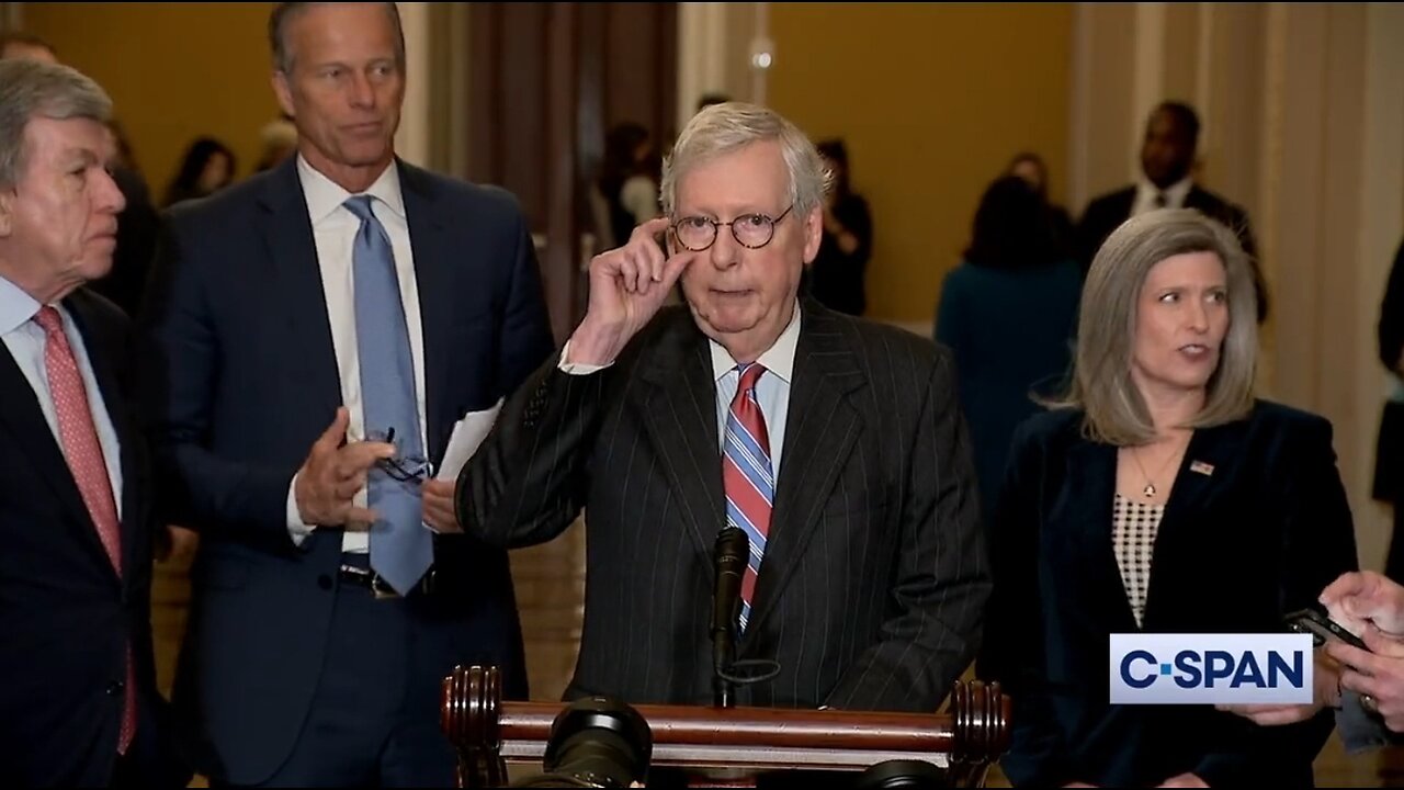 Mitch McConnell Is Proud He Worked With Chuck Schumer For A Trillion Dollar Spending Bill