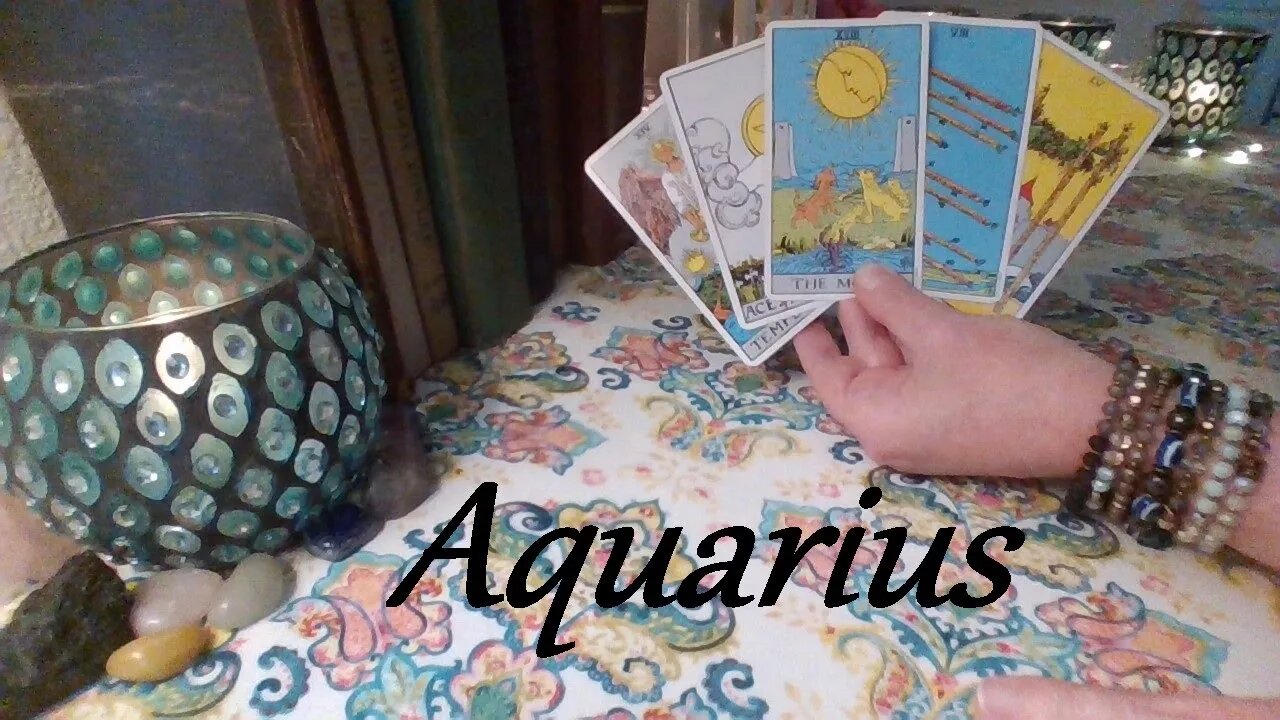 Aquarius ❤️ The More You Resist, The More They Want You Aquarius ❤️ Mid May 2022 Tarot Reading