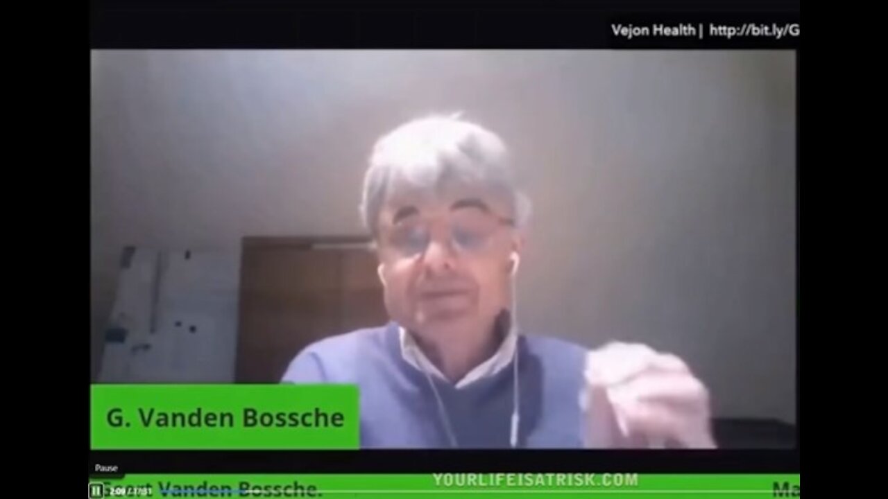 Why is the Vaccine not working on the new Variants. Geert Vanden Bossche has the answer