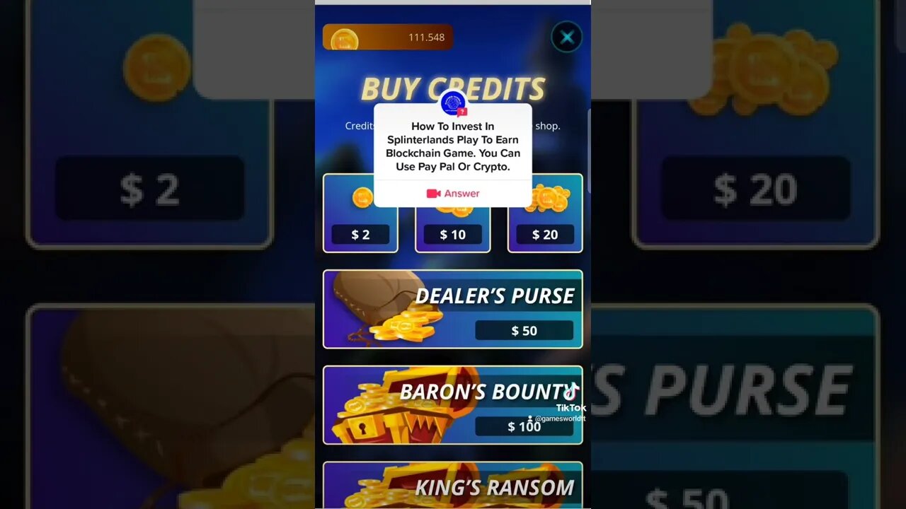 💶 Pay Pal And Crypto Payments For Splinterlands 🎯 Games World
