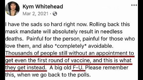 This woman said "fuck you" to you for being unvaccinated. She was later found dead in her apartment.