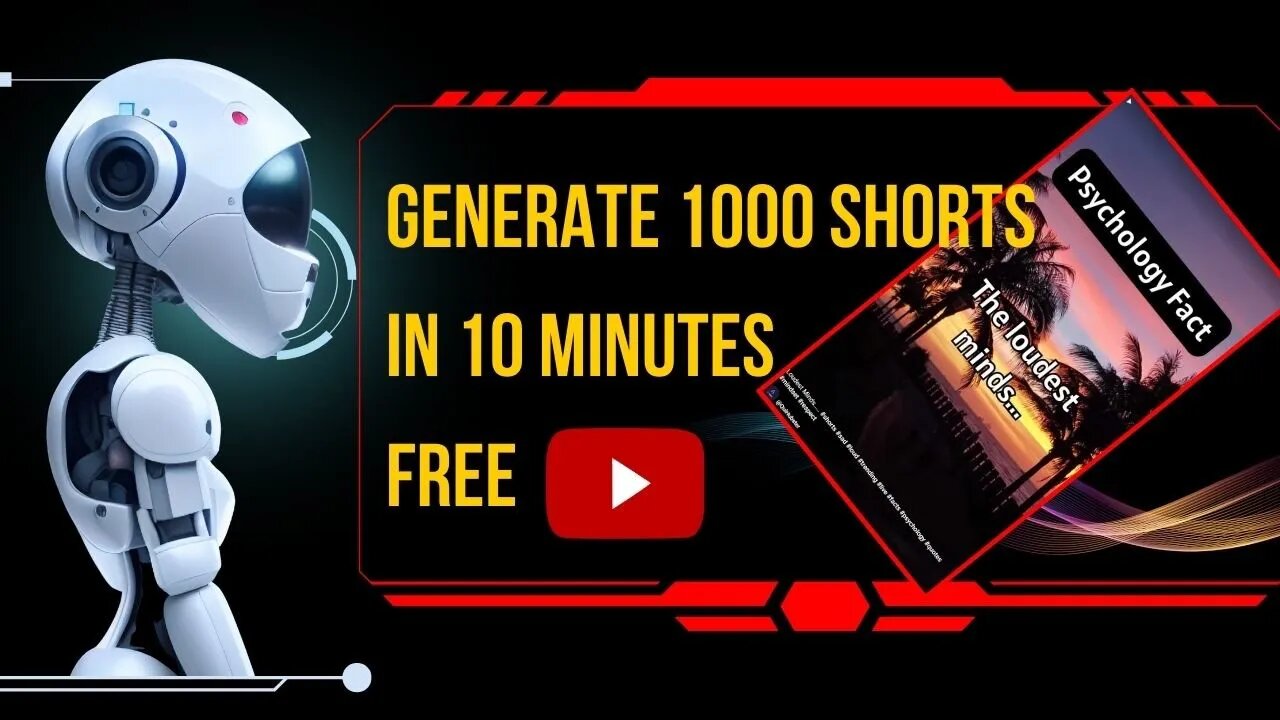 Wow! You can now generate 1000+ shorts under 10 minutes for free. (ChatGPT, CapCut, Canva)