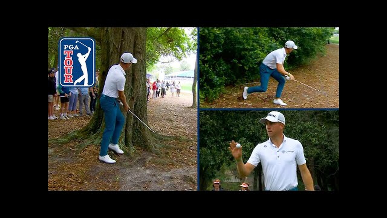 Justin Thomas avoids trouble TWICE at Valspar