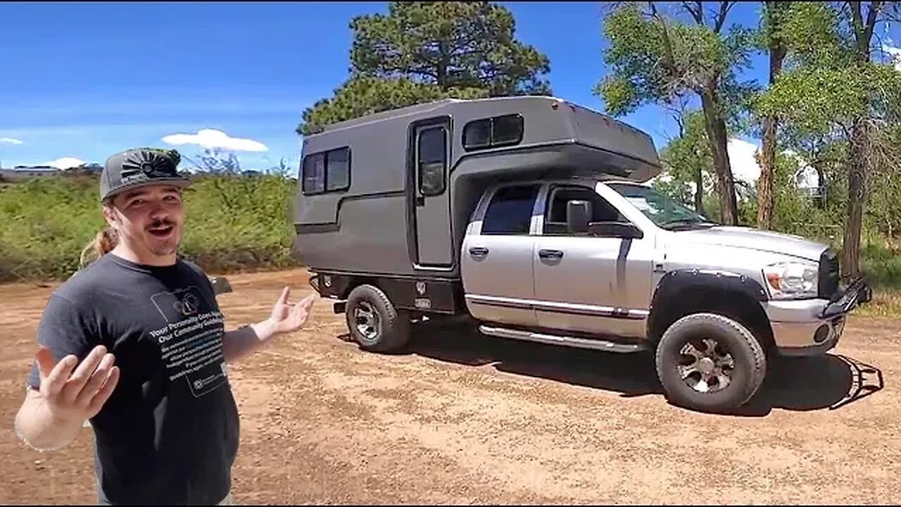 The MASTER of Vintage Toyota Sunrader & Chinook Campers transplanted to Modern 4x4 Pickup Trucks