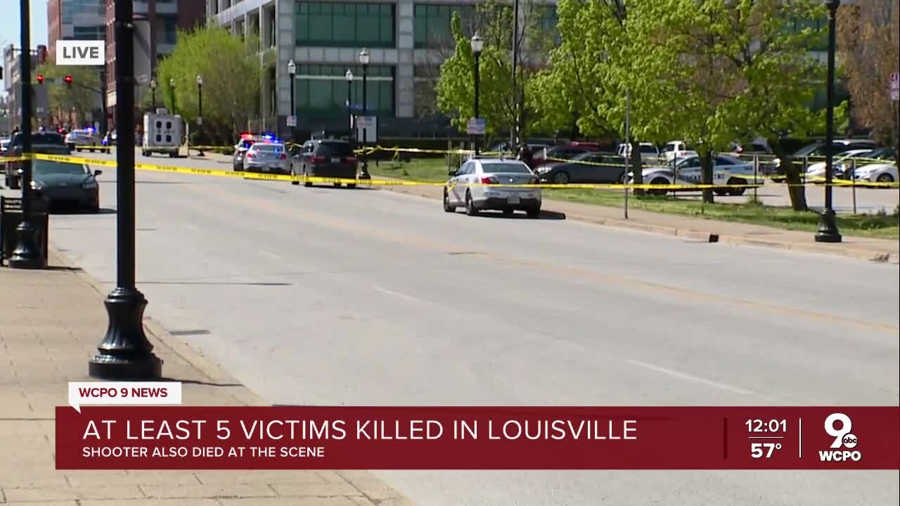 Louisville bank shooting: At least four dead, eight wounded