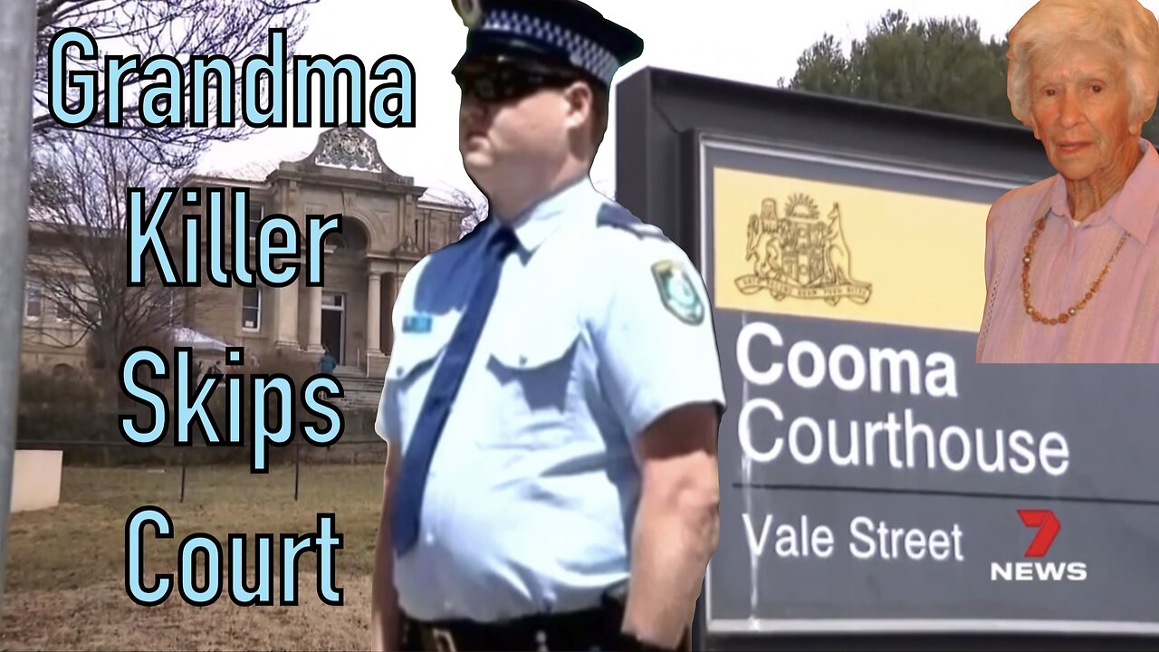 Gutless Grandma Killer SKIPS Court