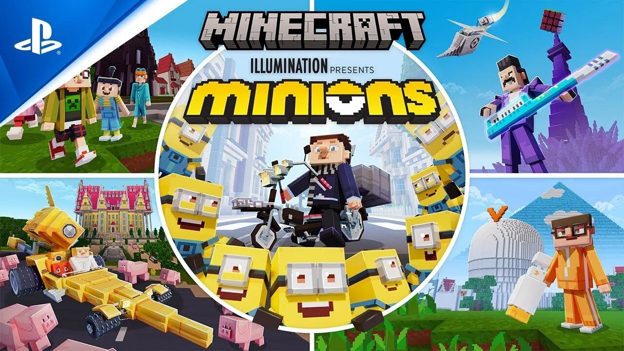 Minions x Minecraft DLC Chaos! Chaos! Chaos!