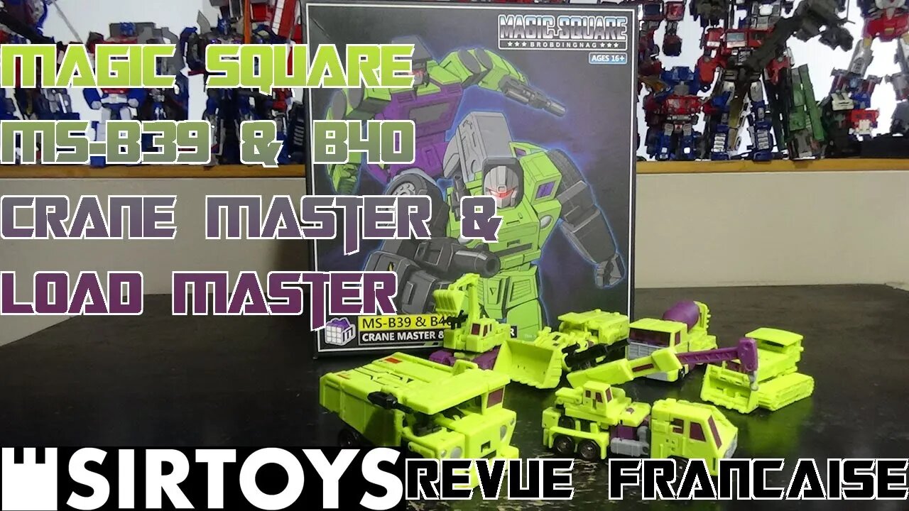 [Francais] Revue Video de Magic Square - MS-B39 & B40 - Crane Master & Load Master