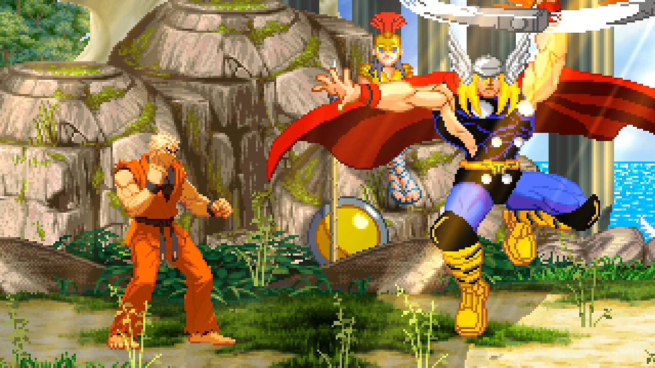 MUGEN - Ryo Sakazaki vs. Thor - Download