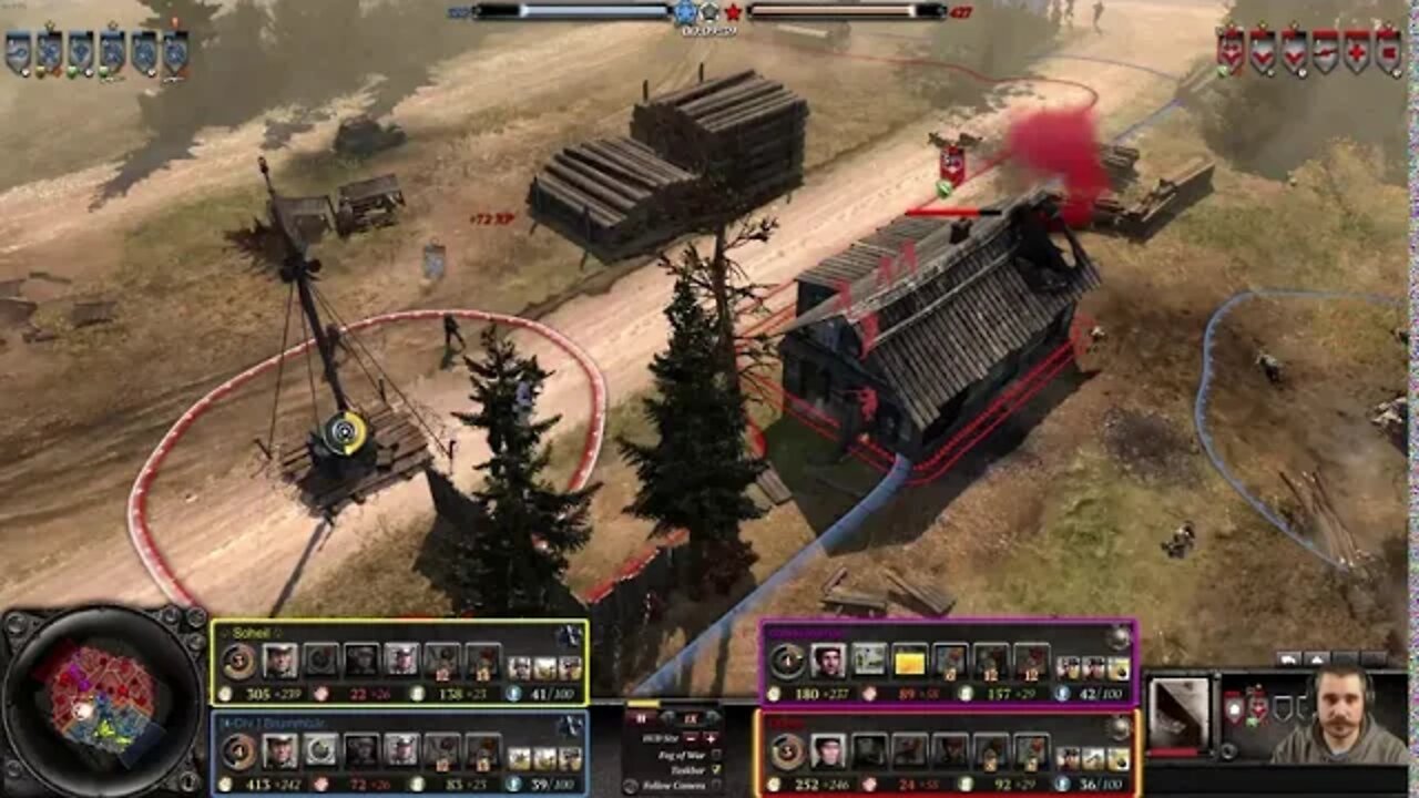 Brummbar, Soheil vs Dome, Darkkillerman || Company of Heroes 2