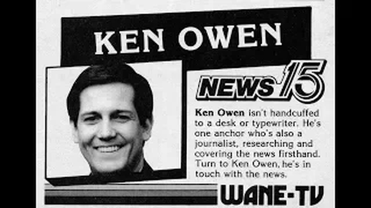 May 21, 1987 - TV Anchor Ken Owen is Guest on Fort Wayne WGL Radio's 'Intercom'