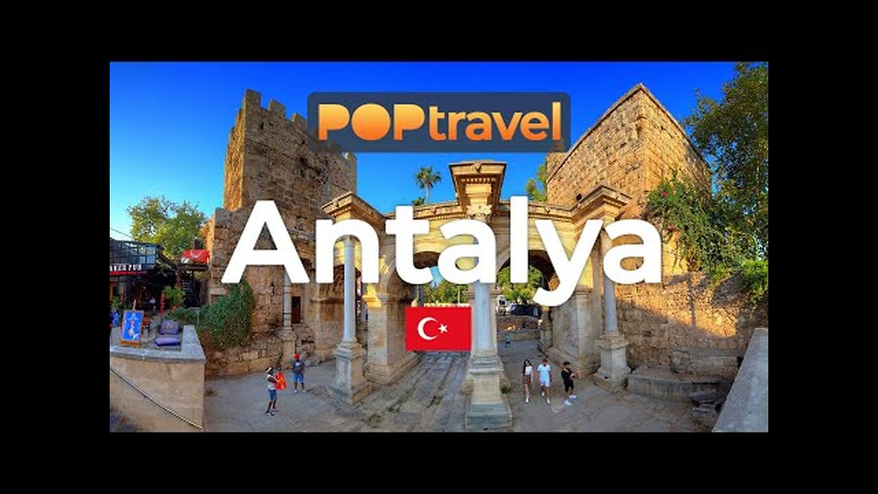 Walking in ANTALYA - Turkey 🇹🇷- 4K 60fps (UHD)