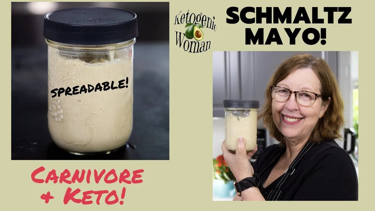 How to Make Schmaltz Mayo | Carnivore Mayo Made with Rendered Chicken Fat