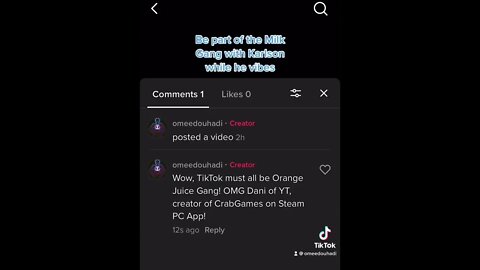 TikTok is Orange Juice Gang
