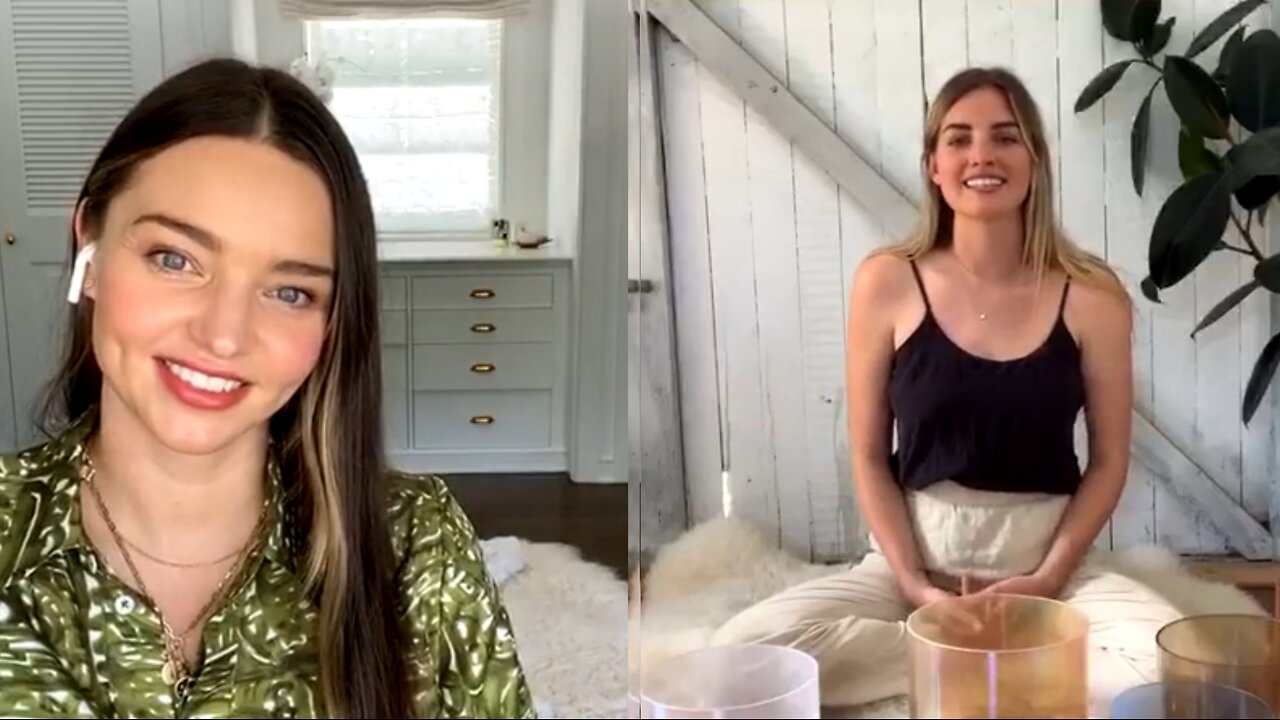 Inner Peace with Miranda Kerr: A Transformative Sound Bath Meditation with Chanel Mulcahy