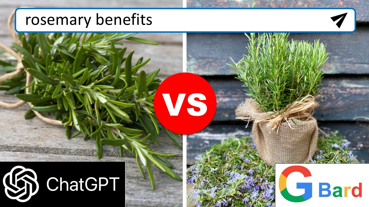 ChatGPT vs Google Bard: Rosemary Benefits (Poem)