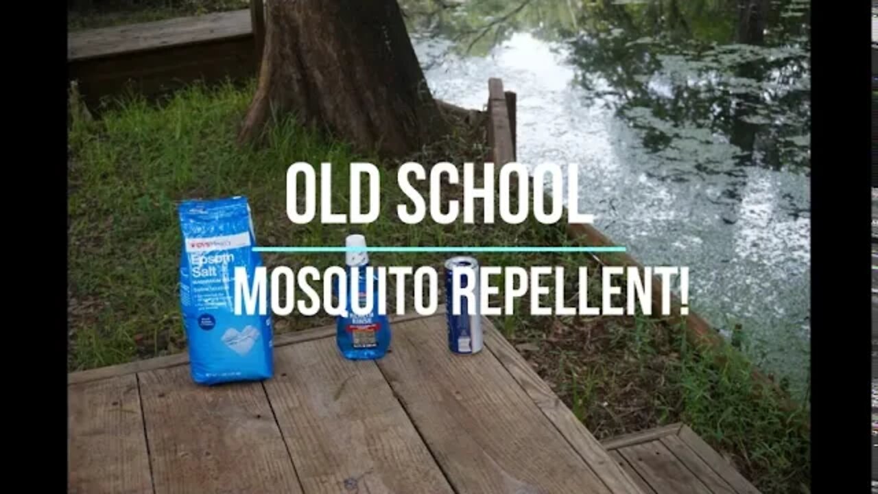 Old School Mosquito Repellent