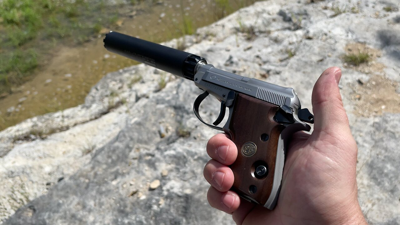 Beretta 21a Suppressed