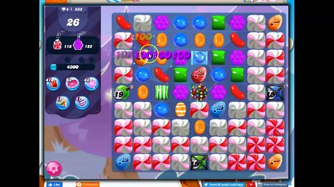 Candy Crush Level 232 Audio Talkthrough, 32 Moves 0 Boosters