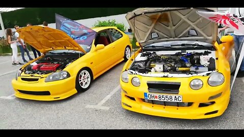 Car Show Macedonia Auto Show Skopje 06.2022 Extreme power city