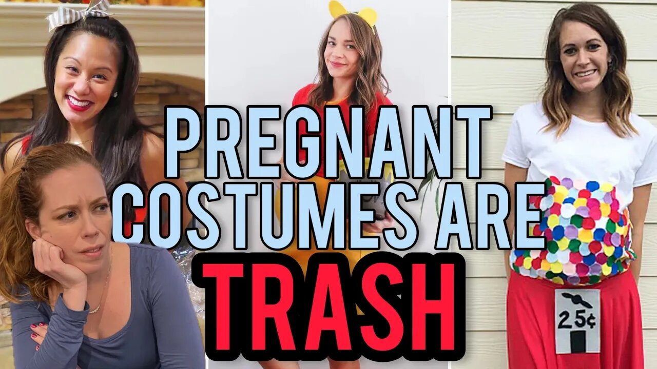 Pregnant Chrissie Mayr GOES OFF About Pregnancy Halloween Costumes on SimpCast! Mary Morgan & Xia