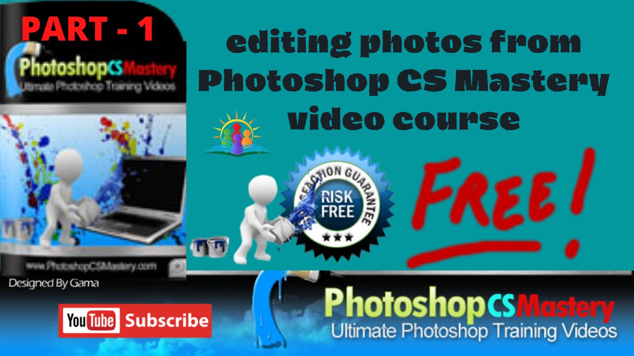 online from editing photos from Photoshop CS Mastery video course Part - 1