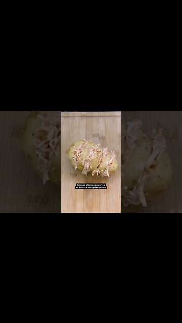 BATATA RECHEADA SUPER FÁCIL 🥔😋 | Receitas #Shorts