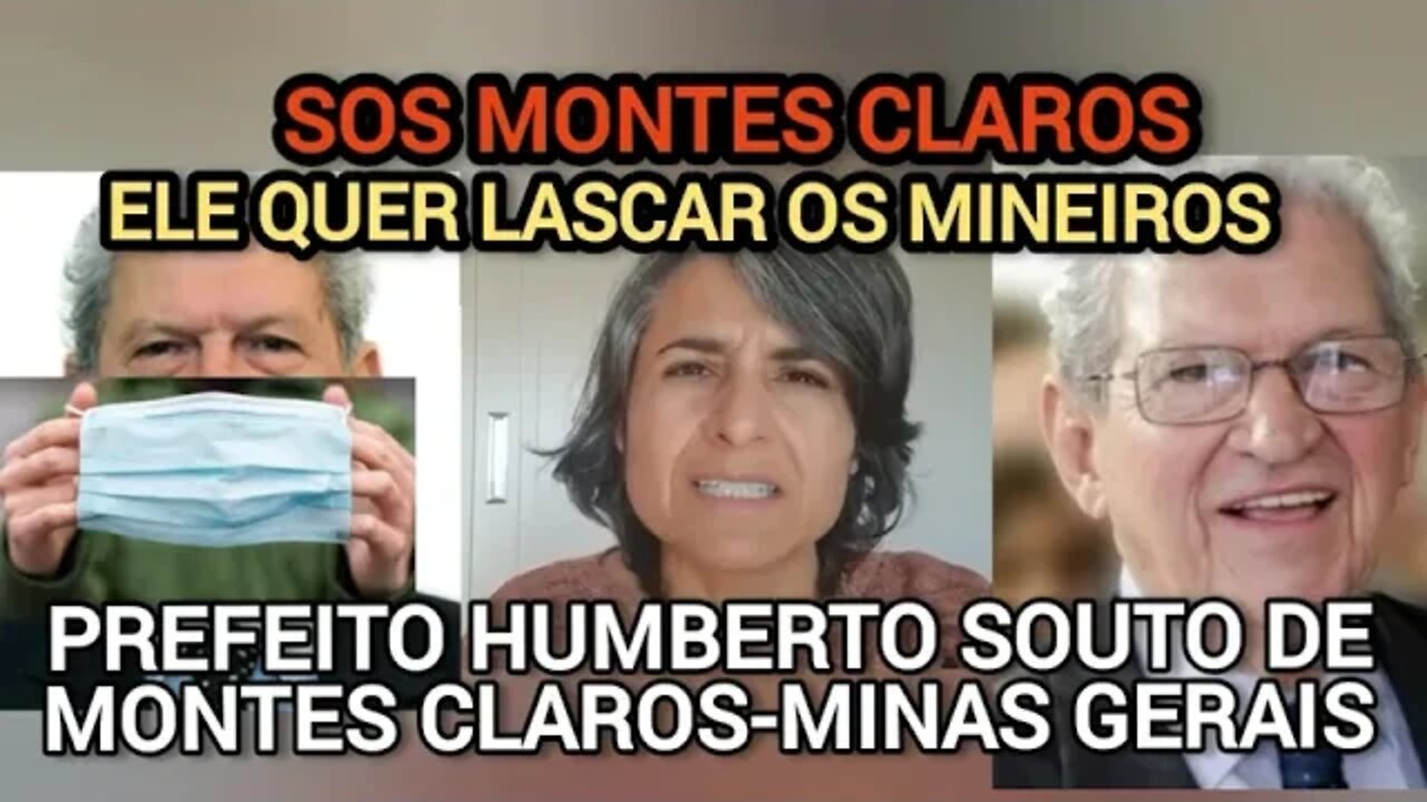 🆘️SOS🚨MONTES CLAROS-MINAS GERAIS! Não deixe😡Prefeito Humberto Souto🐎MONTAR em vocês/📢GRITA🤼♂️REAGE