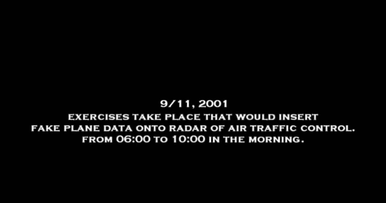 9/11 Exercises to insert FAKE PLANE ✈️ DATA