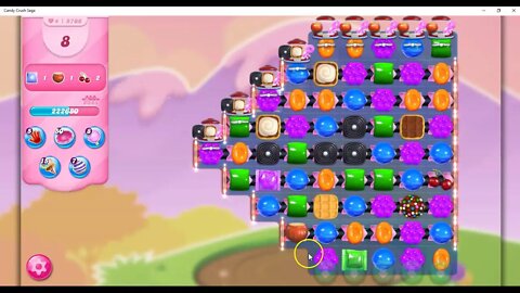 Candy Crush Level 5766 Talkthrough, 28 Moves 0 Boosters