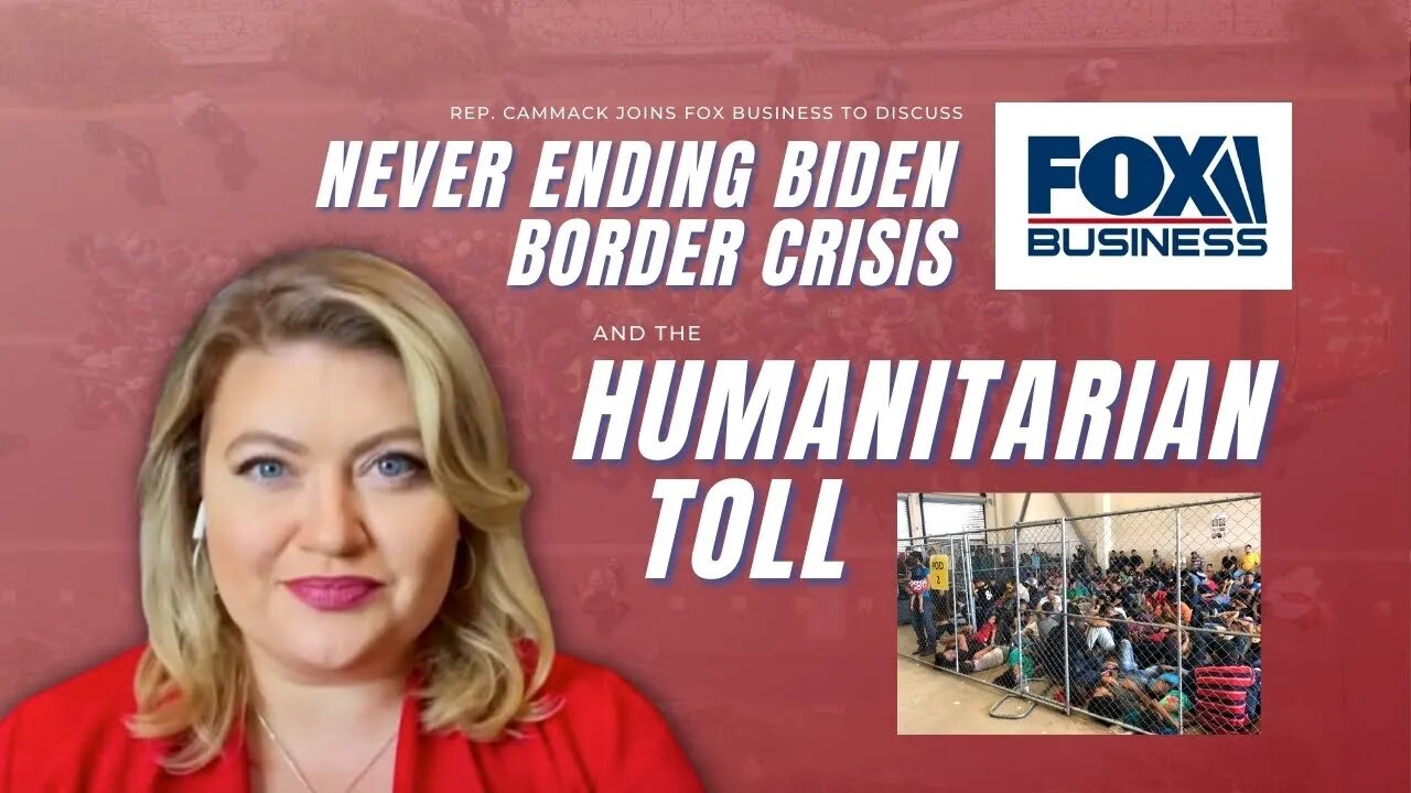 Rep. Cammack Joins FBN To Discuss The Never Ending Biden Border Crisis And The Humanitarian Toll