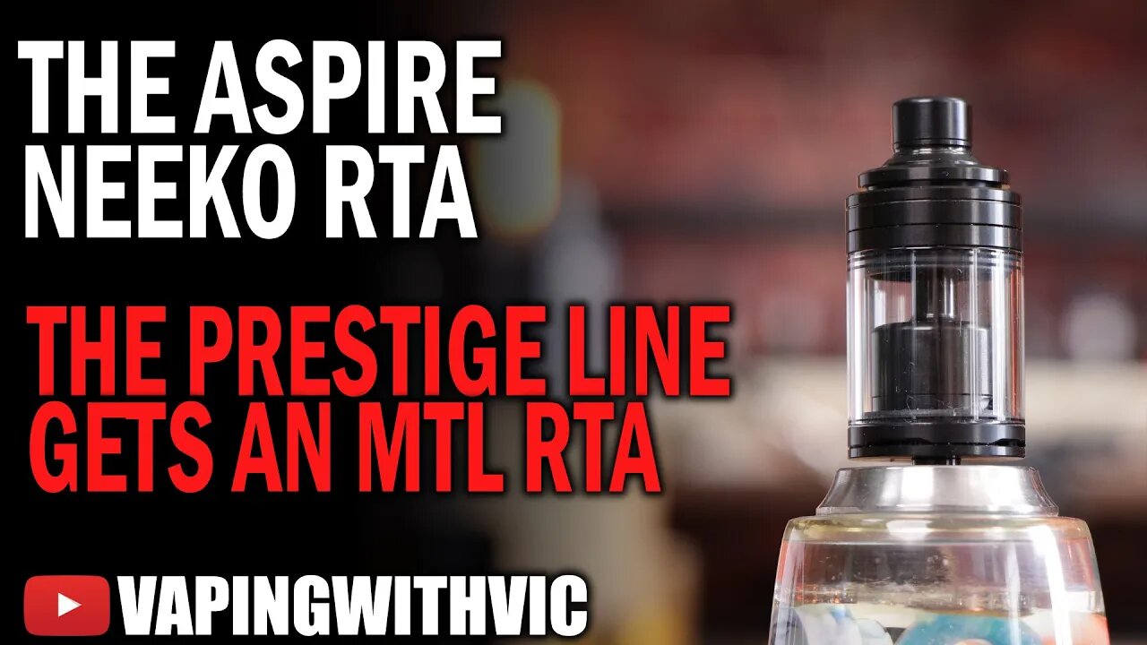 Aspire Neeko RTA - A new RTA in the Prestige line