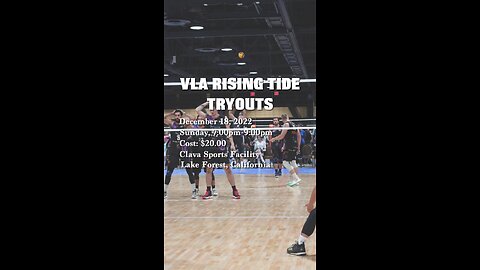 So Cal Rising Tide VB Tryouts